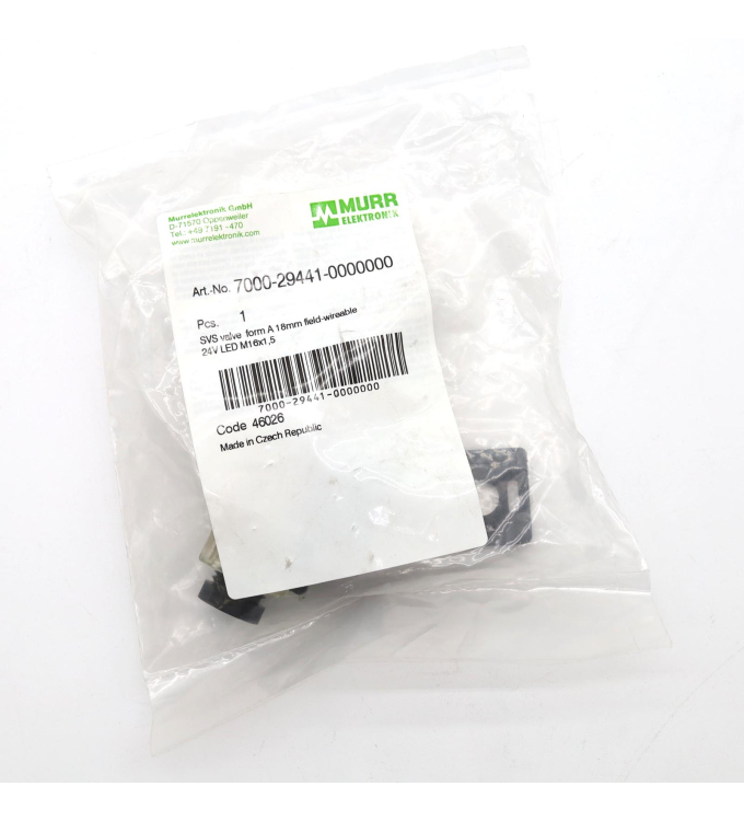 MURR ELEKTRONIK SVS Ventilsteckverbinder 7000-29441-0000000 SIE