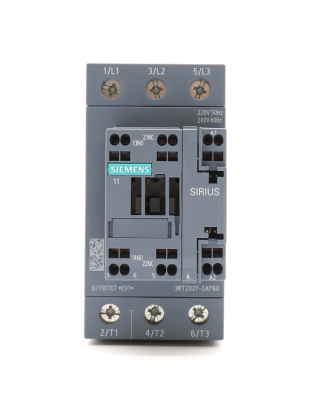 Siemens Leistungsschütz 3RT2037-3AP60 NOV