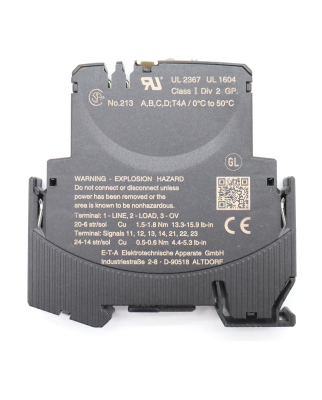 E-T-A Elektronischer Sicherungsautomat...