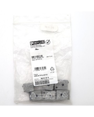 Phoenix Contact Kabeltülle CES-STPG-GY-5 0801675 (7Stk.) OVP