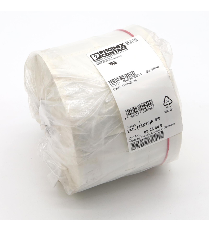 Phoenix Contact Etikett EML (38X19)R SR 0828449 OVP