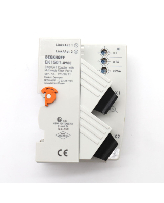 Beckhoff EtherCAT-Koppler EK1501-0900 OVP