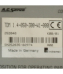 INDRAMAT AC Servo Controller TDM 1.4-050-300-W1-000 NOV