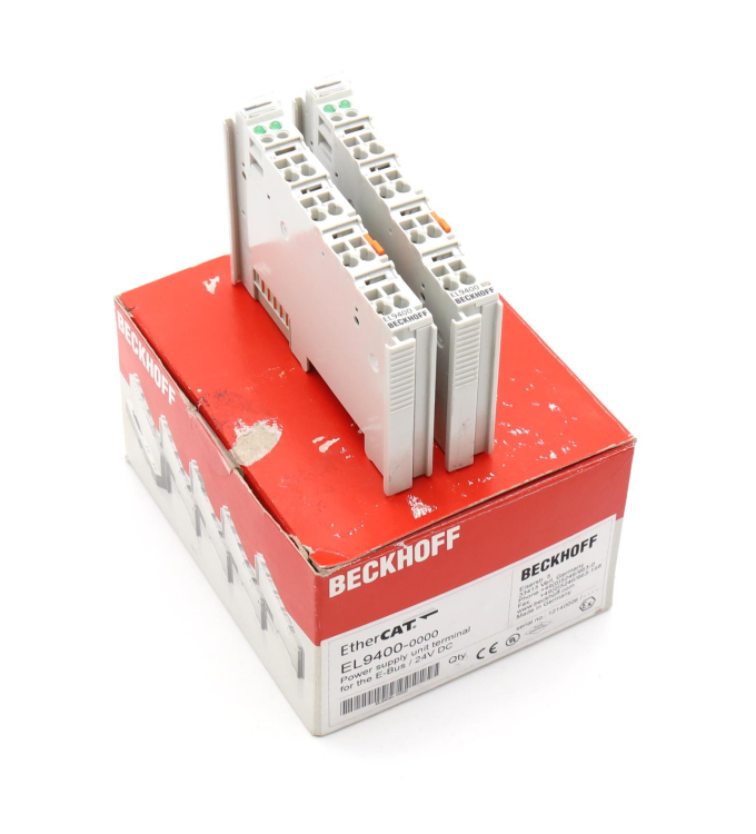 Beckhoff Netzteilklemme EL9400 (2Stk.) OVP