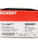 Beckhoff Netzteilklemme EL9400 (2Stk.) OVP