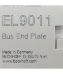 Beckhoff Endkappe EL9011 (3Stk.) NOV