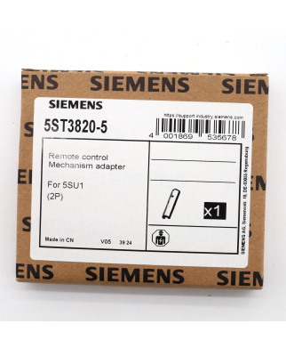 Siemens Adapter für FI/LS Schalter 5ST3820-5 (15Stk.) OVP