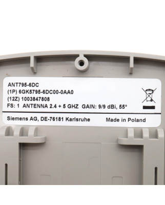 Siemens Simatic IWLAN Antenne 6GK5795-6DC00-0AA0 OVP