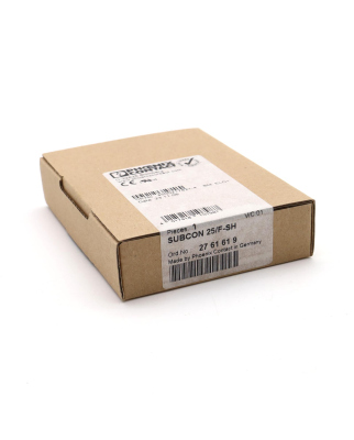 Phoenix Contact D-SUB-Busstecker SUBCON 25/F-SH 2761619 SIE
