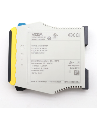 VEGA Trennübertrager VEGATRENN 151 TRENN151.ACXXKBX OVP