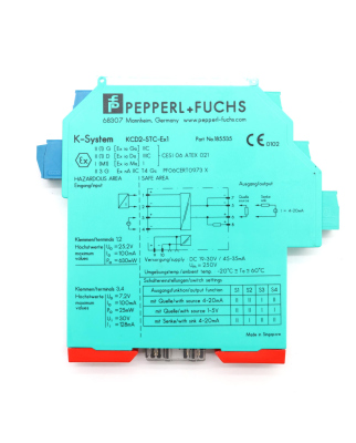 Pepperl+Fuchs Transmitterspeisegerät KCD2-STC-Ex1...