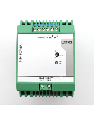 Phoenix Contact Stromversorgung MINI-PS-100-240AC/10-15DC/8 2866297 OVP