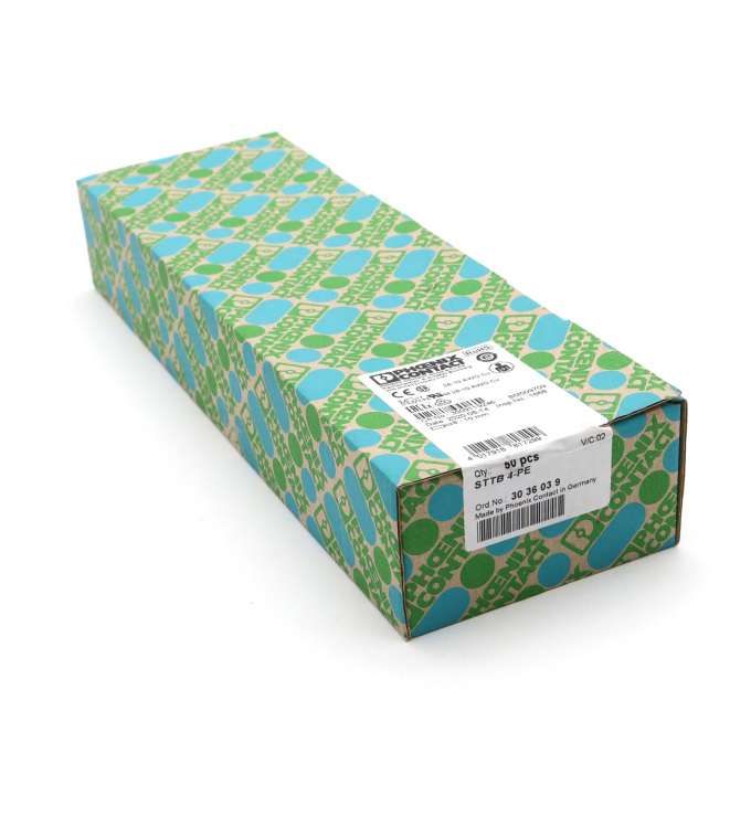 Phoenix Contact Schutzleiter-Doppelstockklemme STTB 4-PE 3036039 (50Stk.) OVP