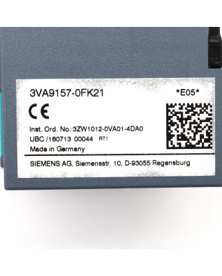 Siemens Türkupplungsdrehantrieb 3VA9157-0FK21 NOV