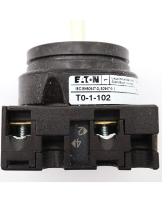 EATON EIN-AUS-Schalter T0-1-102/E 088709 OVP