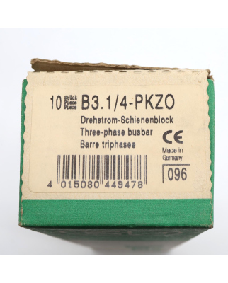 Klöckner Moeller Drehstromschienenblock B3.1/4-PKZ0 044947 (9Stk.) OVP