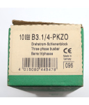 Klöckner Moeller Drehstromschienenblock B3.1/4-PKZ0 044947 (9Stk.) OVP