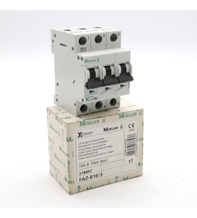 Klöckner Moeller Leitungsschutzschalter FAZ-B16/3 278847 OVP