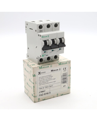 Klöckner Moeller Leitungsschutzschalter FAZ-B16/3 278847 OVP