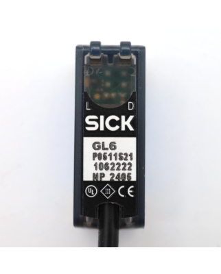 SICK Lichtschrankensensor GL6-P0511S21 1062222 GEB