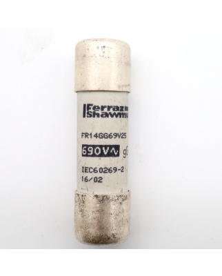 Ferraz Shawmut Sicherungseinsatz FR14GG69V25 690VAC 25A (8Stk.) NOV
