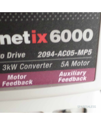 Allen Bradley Servo Controller Kinetix 6000 2094-AC05-MP5...