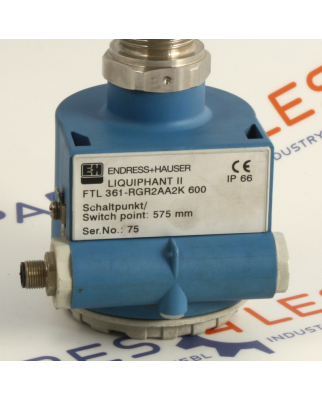 Endress+Hauser Liquiphant II FTL 361-RGR2AA2K 600 NOV