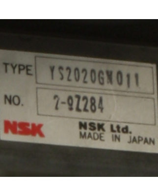 NSK Precision Motor YS2020GN011 NOV