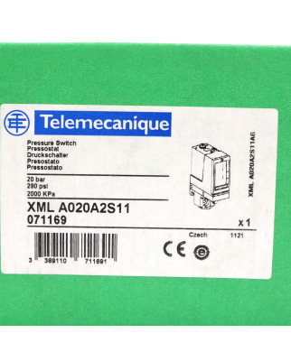 Telemecanique Druckschalter XML A020A2S11 071169 OVP