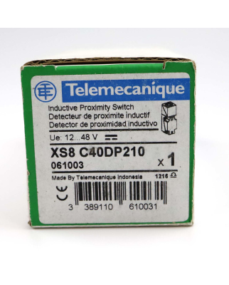 Telemecanique Näherungsschalter XS8 C40DP210 061003 OVP