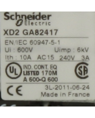 Schneider/Telemecanique Electric Joystick Controller XD2...