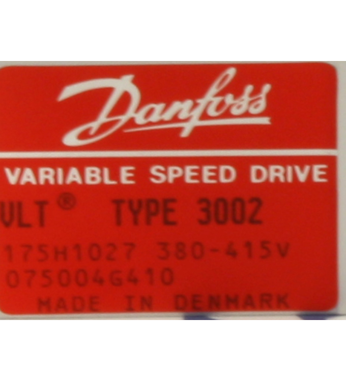 Danfoss Frequenzumrichter VLT 3002 175H1027 GEB