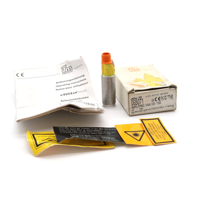 ifm efector 200 Reflexionslichtschranke OG5071 OVP