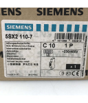 Siemens Leitungsschutzschalter 5SX2110-7 OVP