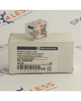 Telemecanique Relais RXL4G06B1BD 027122 NOV