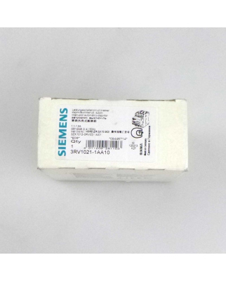Siemens Leistungsschalter 3RV1021-1AA10 OVP