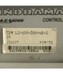 INDRAMAT AC Servo Controller TDM 1.2-100-300-W1-220 GEB