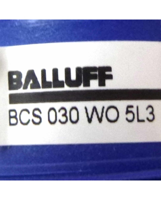 Balluff induktiver Näherungsschalter BCS030WO5L3 NOV