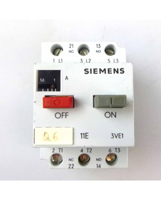 Siemens Leistungsschalter 3VE1010-2G GEB