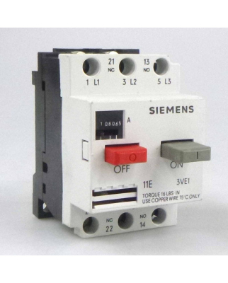 Siemens Leistungsschalter 3VE1010-2F GEB