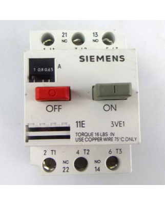 Siemens Leistungsschalter 3VE1010-2F GEB