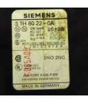 Siemens Hilfsschütz 3TH8022-0AM0 220V/50Hz 264V/60Hz GEB