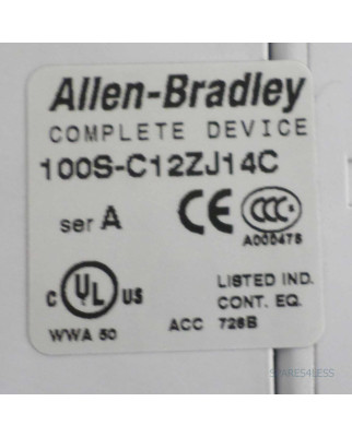Allen Bradley Schütz 100S-C12ZJ14C SER.A GEB