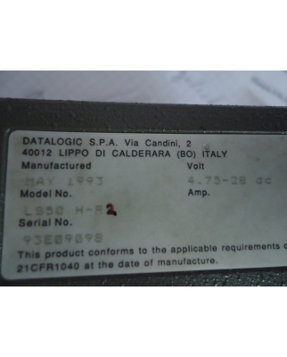 DATALOGIC Barcode Scanner LS50HR2 LS50 H-R2 GEB