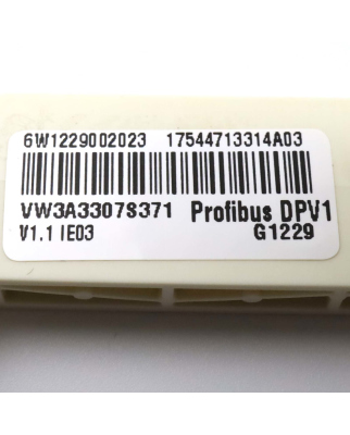 Schneider Electric Profibus DVP1 Card VW3A3307S371 822532 OVP