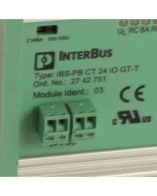 Phoenix Contact Controller I/O-Modul IBS-PB CT 24 IO GT-T...