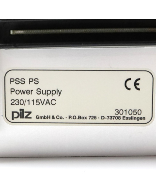Pilz Stromversorgung PSS PS 301050 GEB