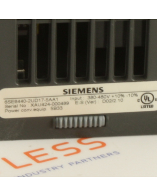 Siemens Micromaster 440 6SE6440-2UD17-5AA1 GEB