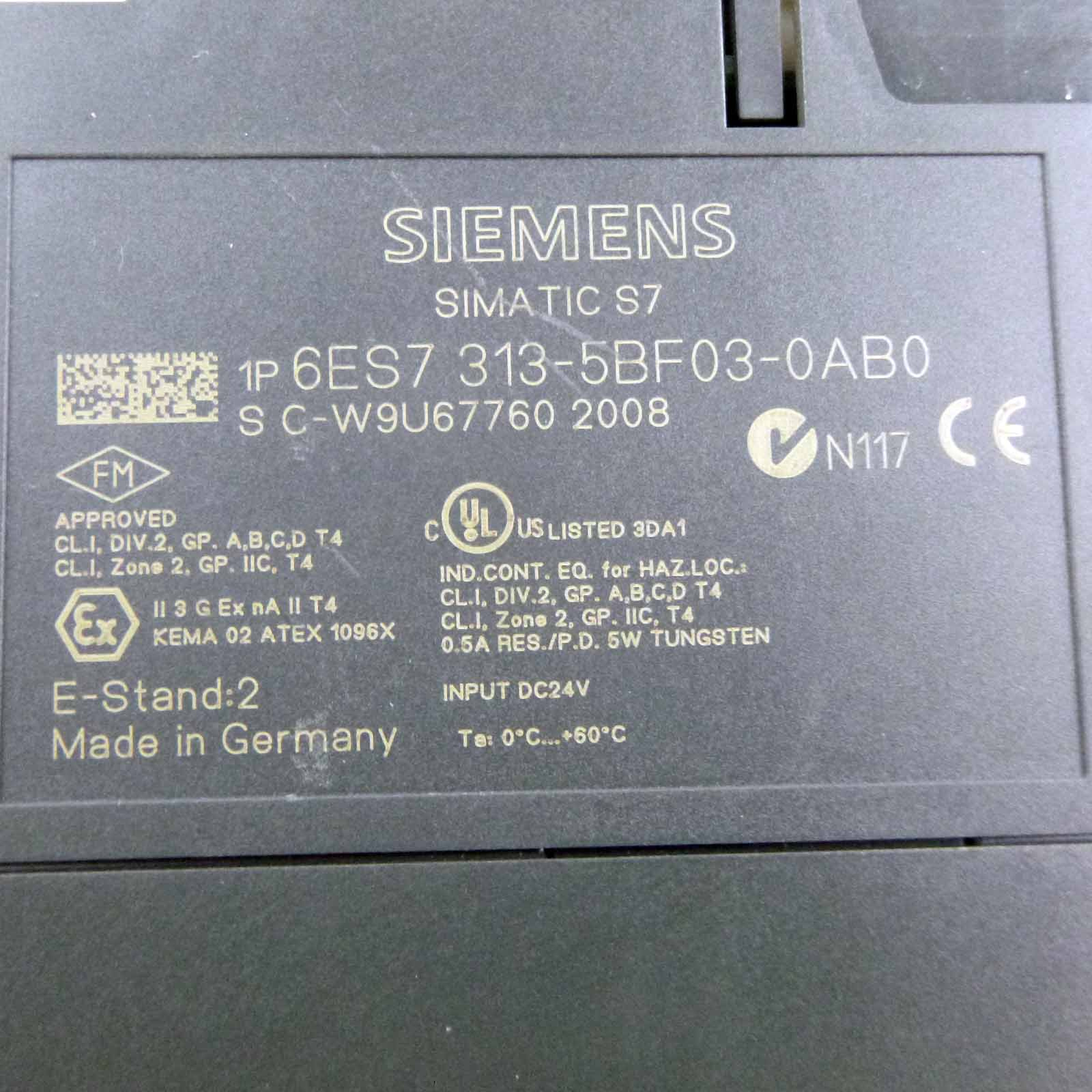 Module CPU Siemens 6ES7313-5BF03-0AB0 – Neuf Dans Son Emballage D'origine – Automatisme