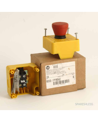 Allen Bradley Notausschalter 800E-1PYM5A2 Ser.B OVP